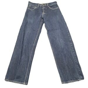 Avirex Baggy Jeans Dark Wash Men's Size 32x34 (30x29.5)